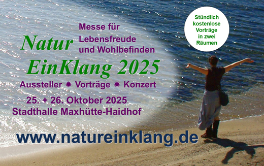 Zum 3. Mal dabei! – NaturEinKlang Messe in Maxhütte-Haidhof – Die Gesundheitsmesse